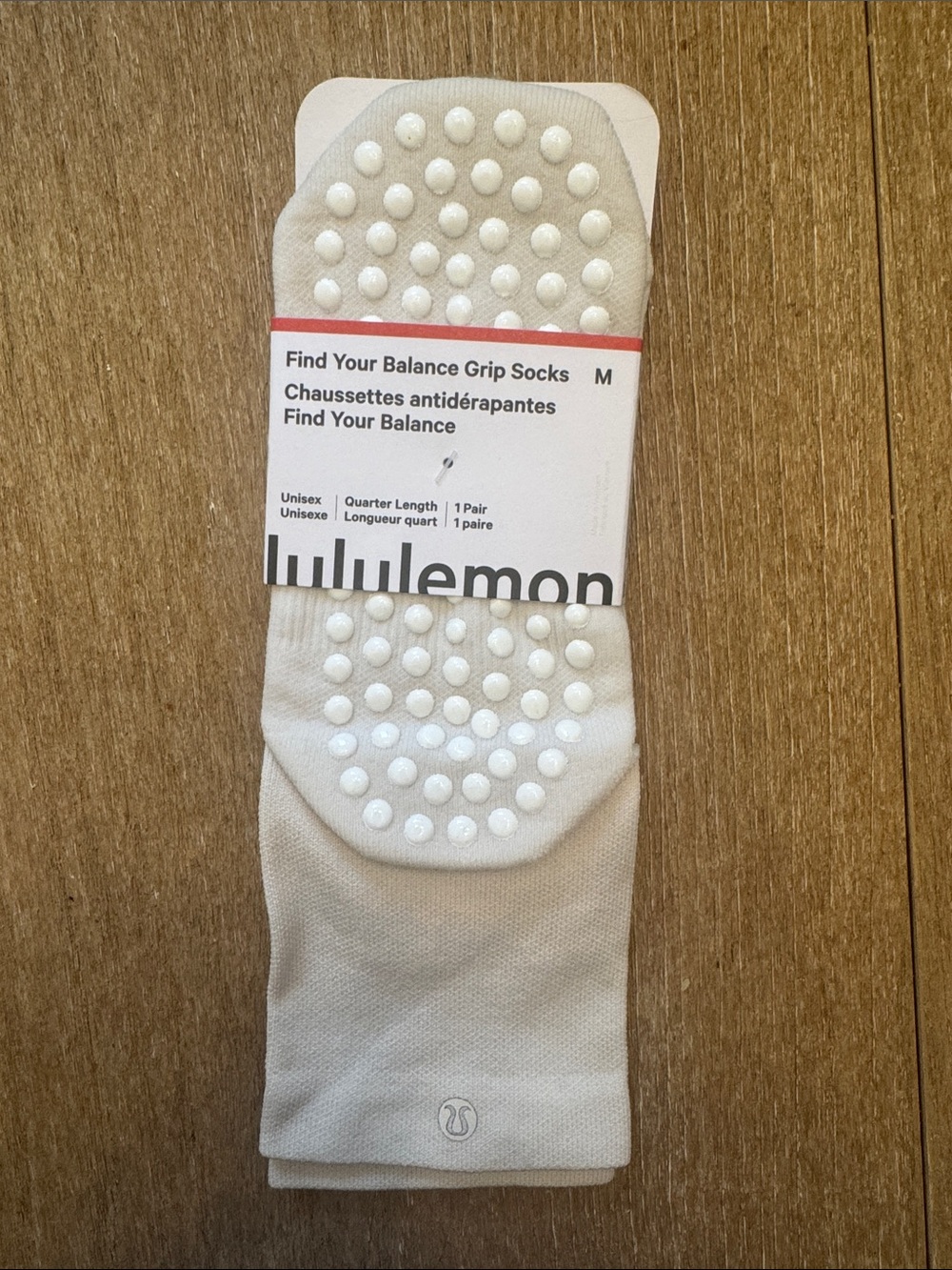 lululemon athletica Find Your Balance Grip Socks - White